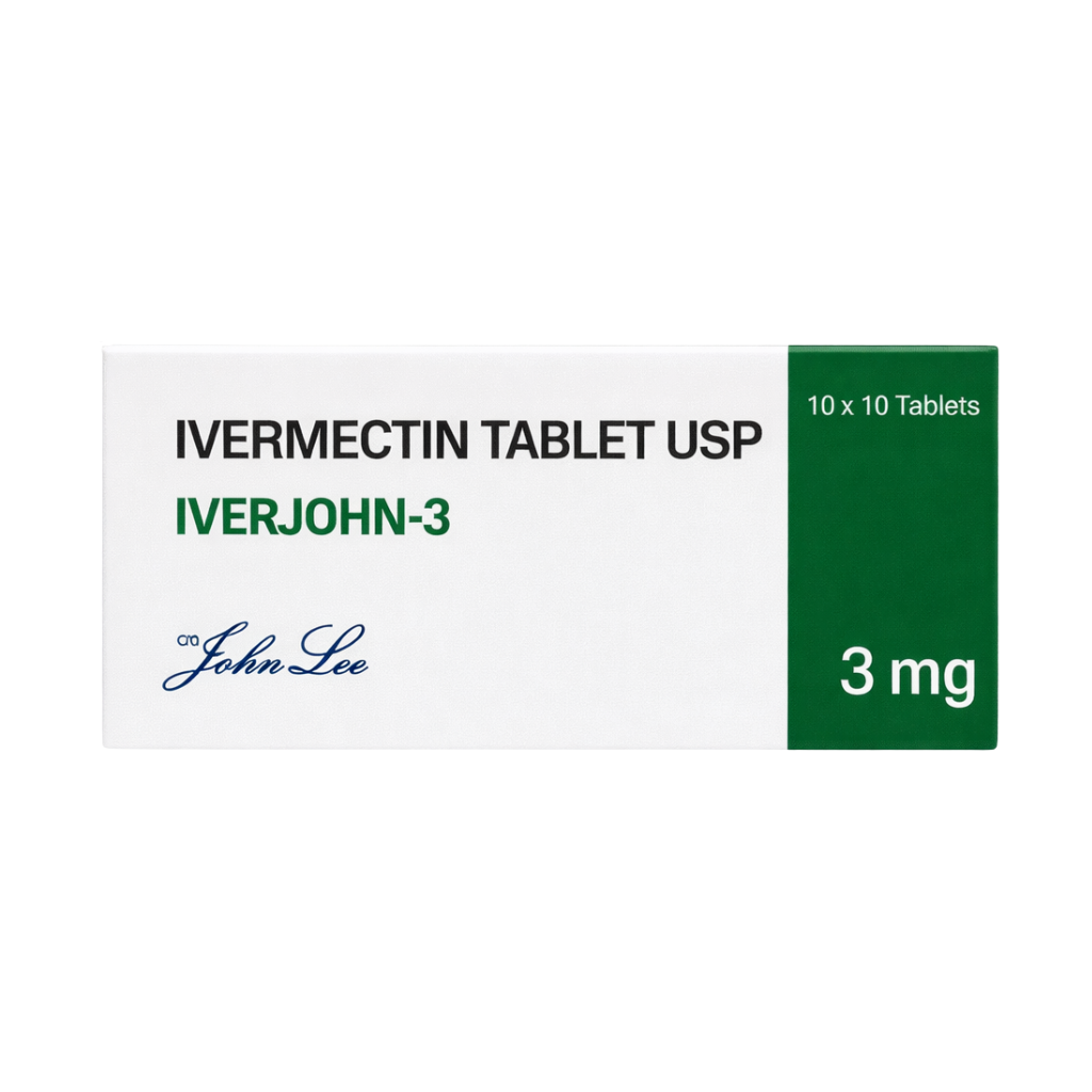 Iverjohn 3mg (Ivermectin 3mg)