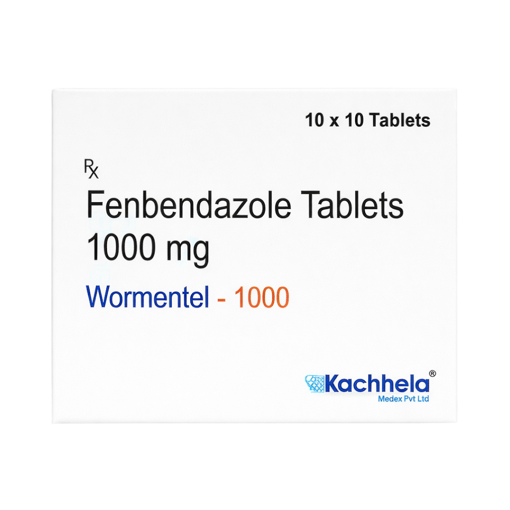 Fenbendazole 1000mg Human (Wormentel 1000)