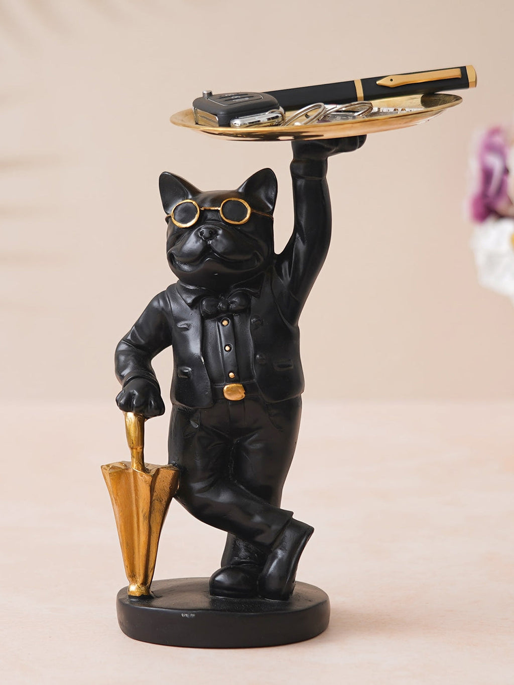 Standing Cat Statue -Trays