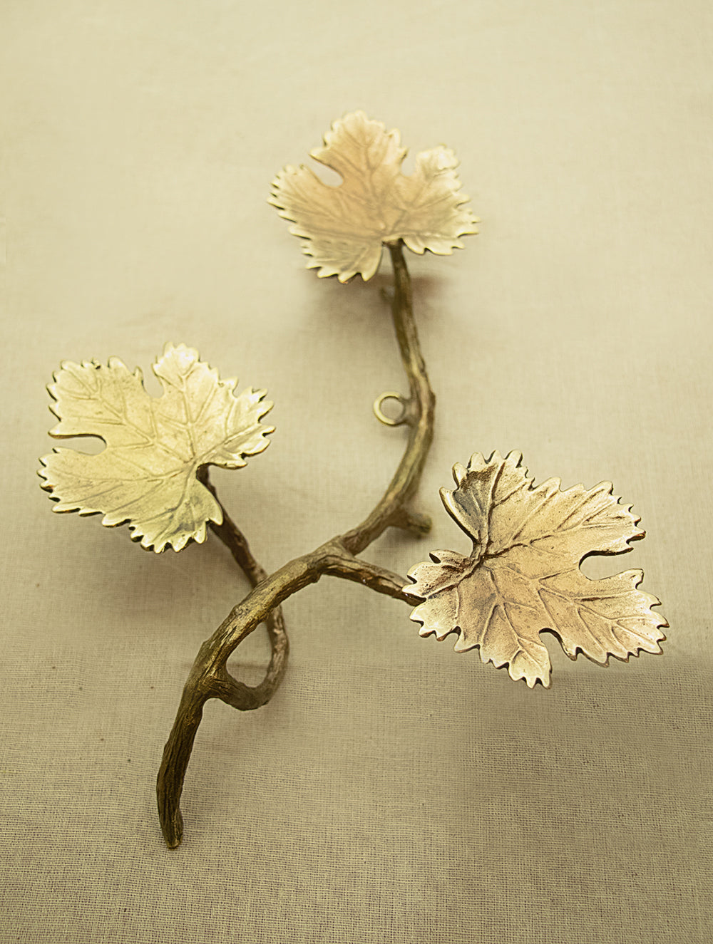 Brass Wall Piece  - Grapevine