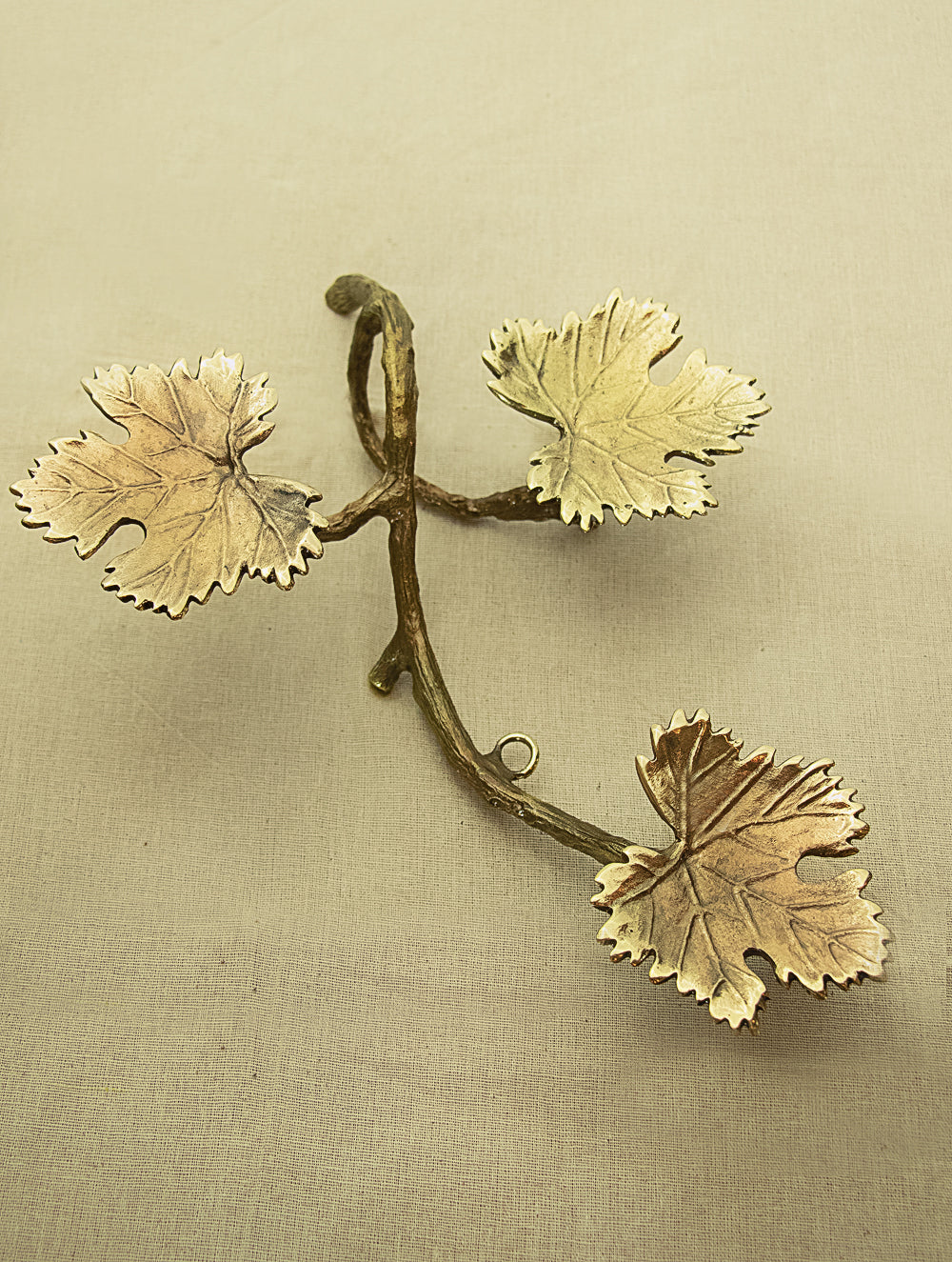 Brass Wall Piece  - Grapevine