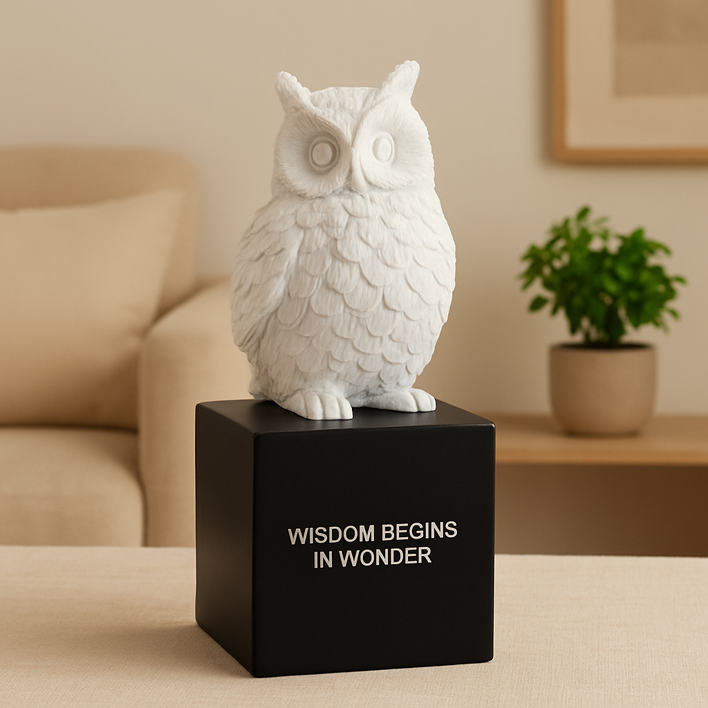 Wise Owl Guardian of Good Fortune - Symbol of Fortune & Protection for Indian Homes