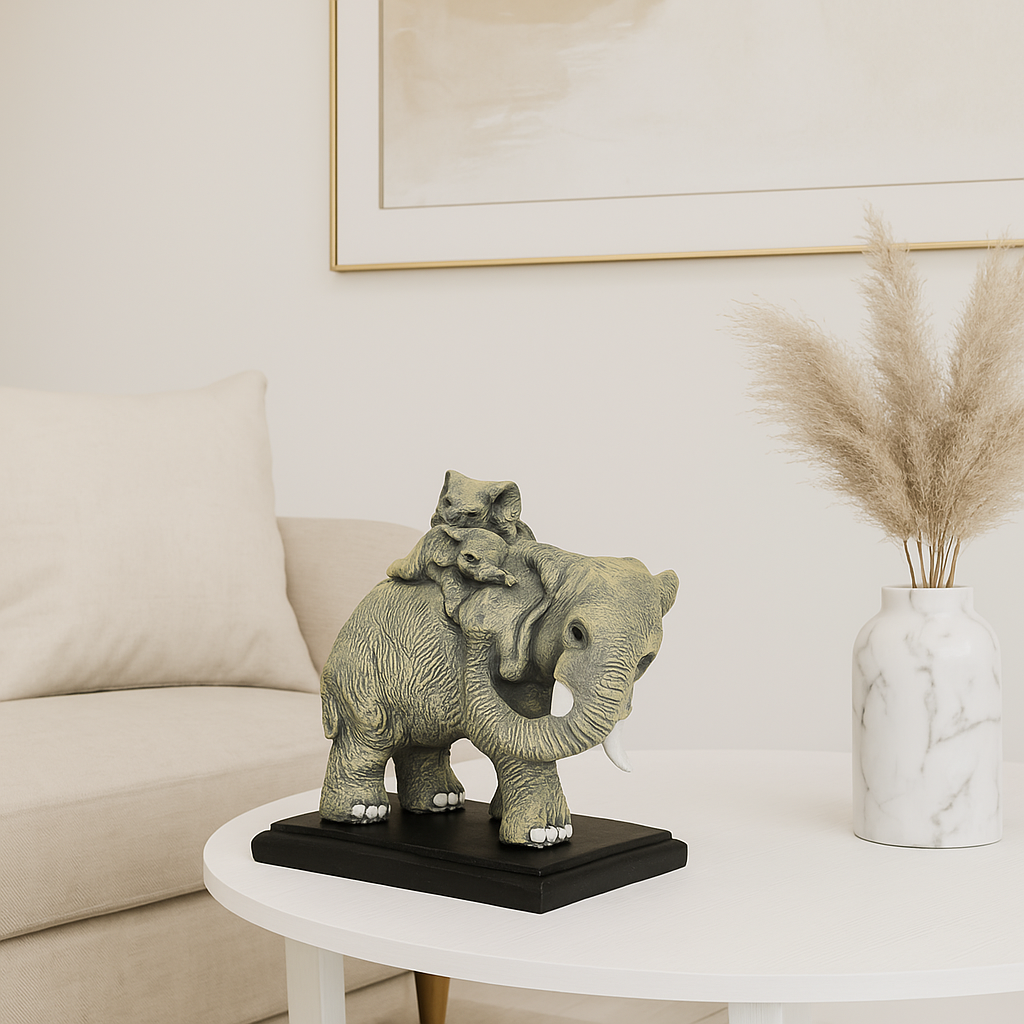 Animal Bond Mother Baby Sculpture