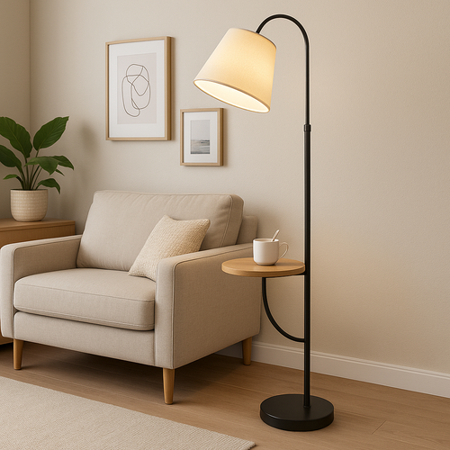 Curved Telescopic Bedside Lamp