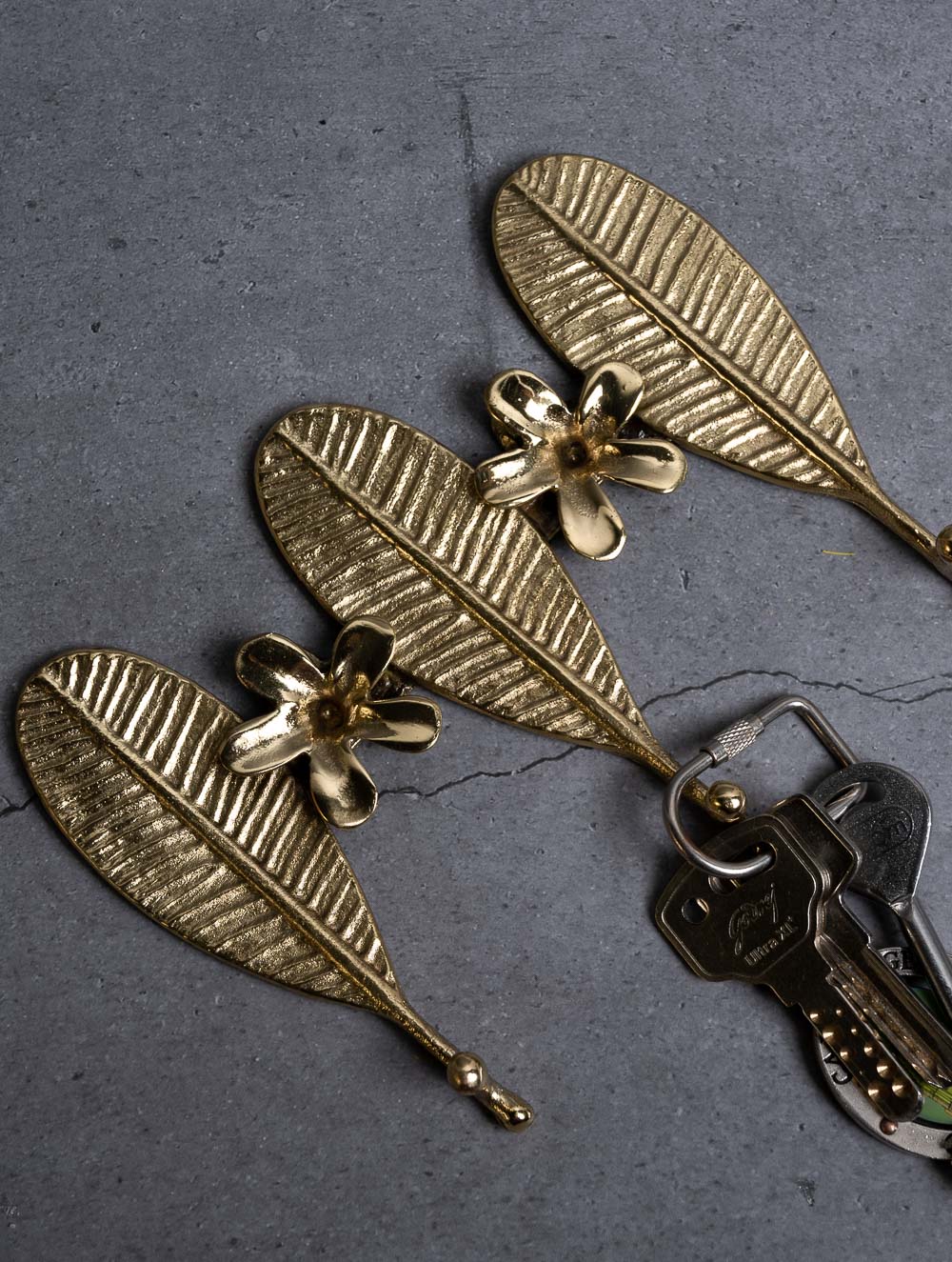 Exclusive Brass Wall Hanger - The Champa