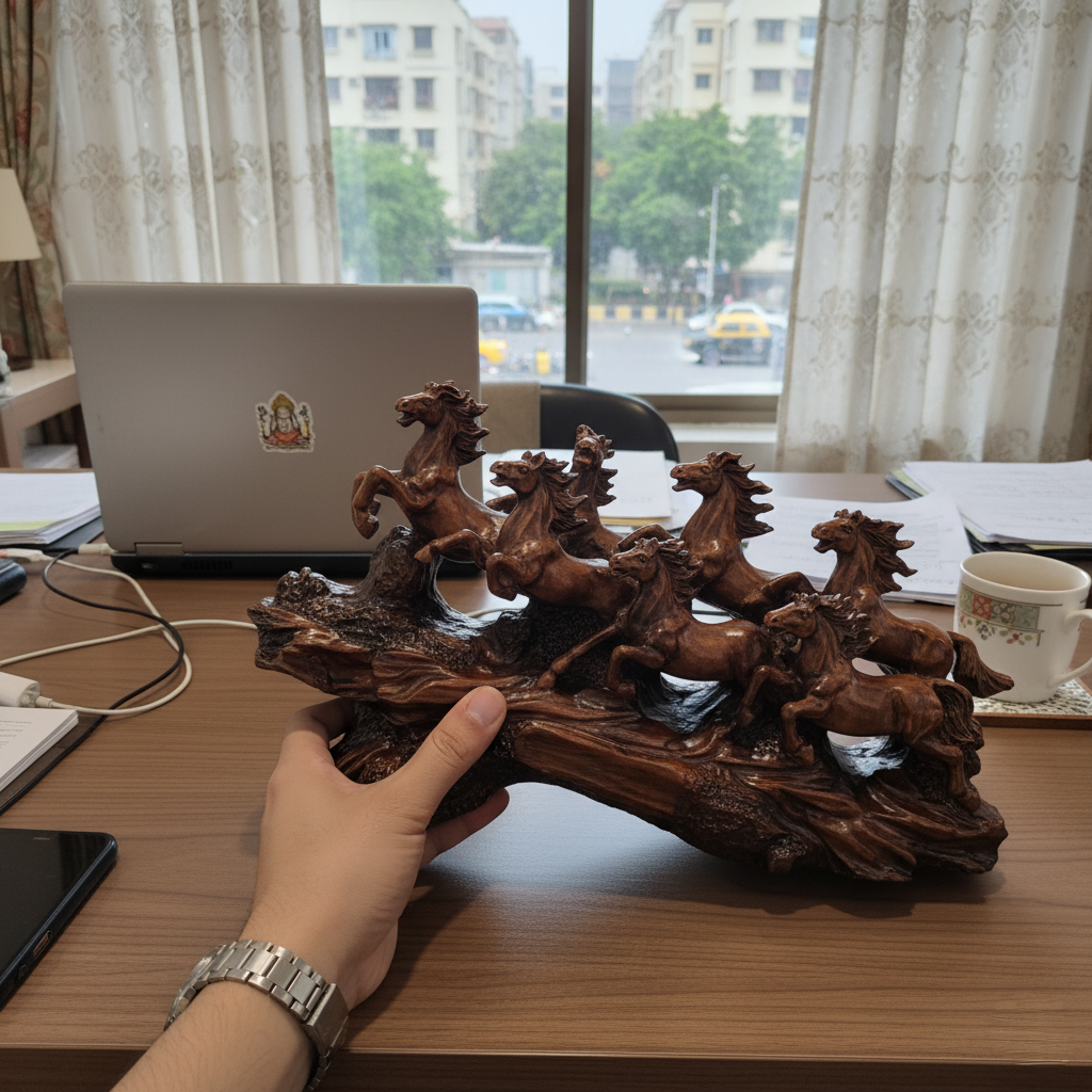 The Seven Sentinels- BIG 7 horses Sculpture