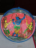 Pattachitra Art Wall Plaque - Krishna