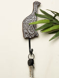 Wooden Engraved Wall Hook - Giraffe Motif