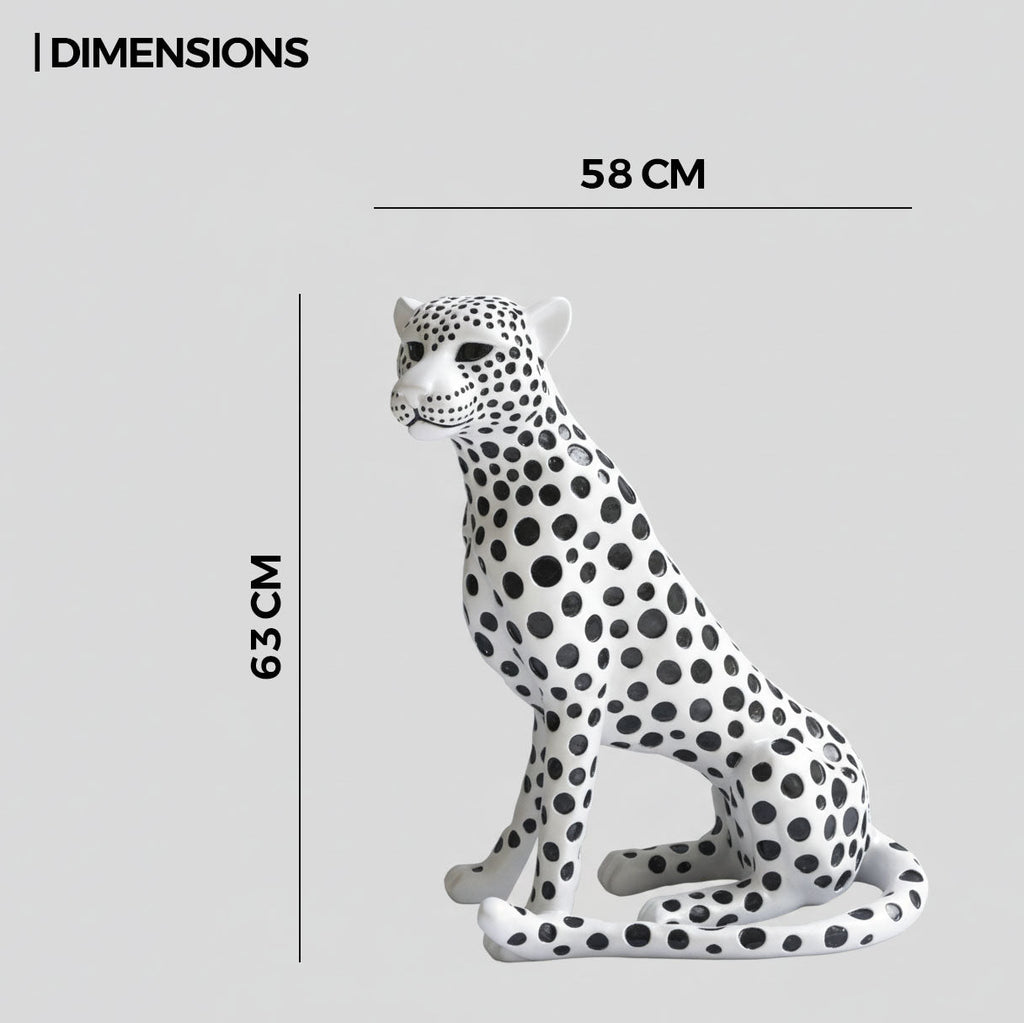 Eternal Cheetah – Symbol of Timeless Strength - 2 Feet Tall