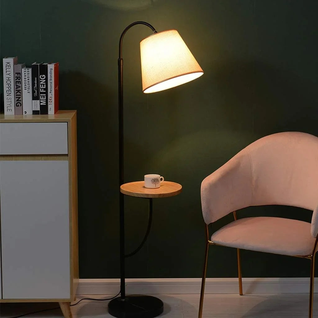 Curved Telescopic Bedside Lamp