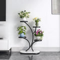 Elegant Round Metal Plant Display